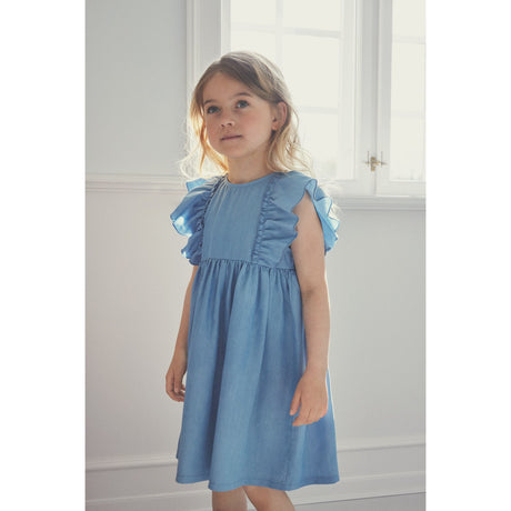 Huttelihut Soft Chambray Dress Woven