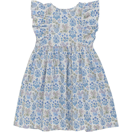 Huttelihut Soft Chambray Dress In Liberty Fabric