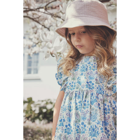 Huttelihut Soft Chambray Dress In Liberty Fabric