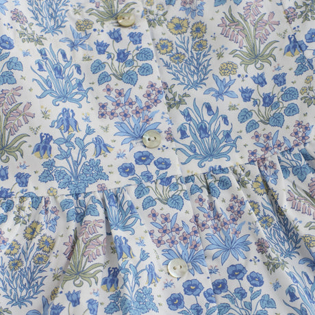 Huttelihut Soft Chambray Dress In Liberty Fabric
