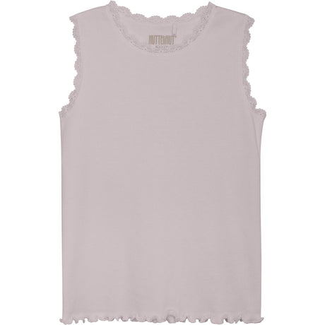 Huttelihut Cloud Gray Tank Top Rib