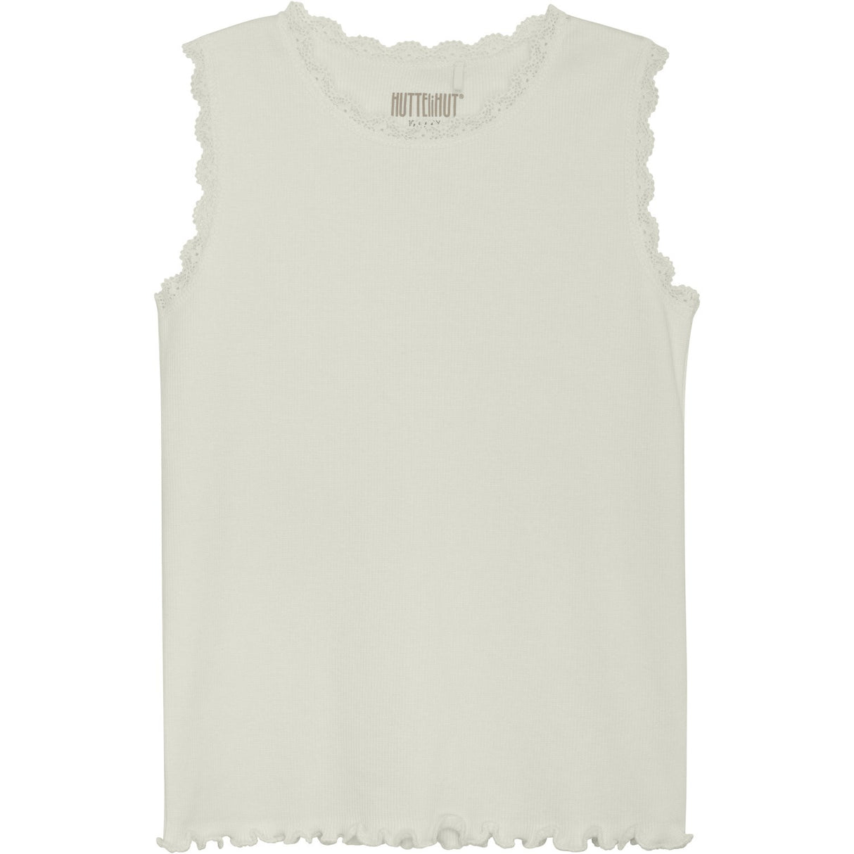 Huttelihut Antique White Tank Top Rib