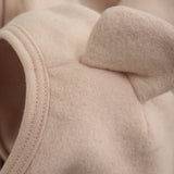Huttelihut Mahogany Rose Jacket Ears Cotton Fleece