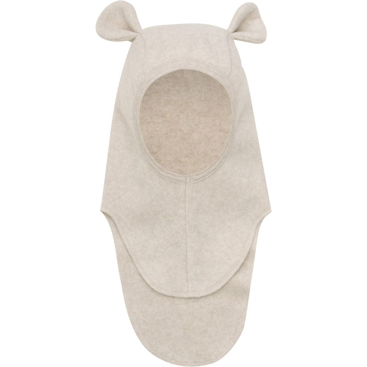 Huttelihut Camel Melange Balaclava Ears Cotton Fleece