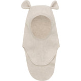 Huttelihut Camel Melange Balaclava Ears Cotton Fleece