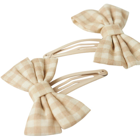 Lil'Atelier Irish Cream Lulu 2-Pack Hair Clips