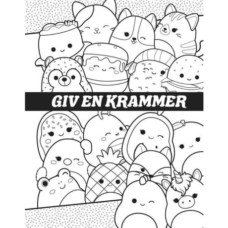 Bolden  Squishmallows Coloring Book