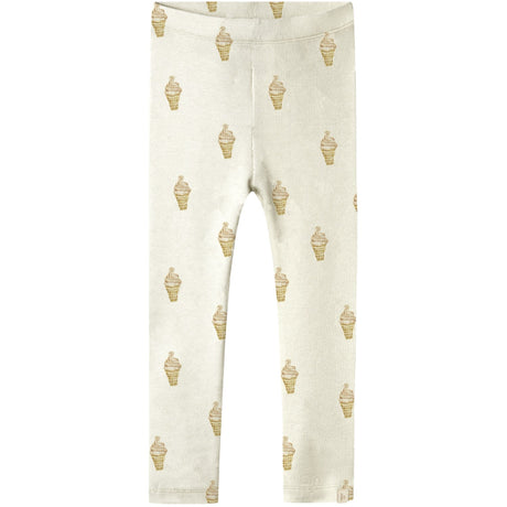 Lil'Atelier Turtledove Ice Cream Gavo Slim Leggings