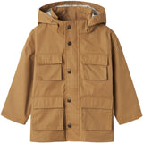 Lil'Atelier Petrified Oak Godo Long Loose Jacket Fo