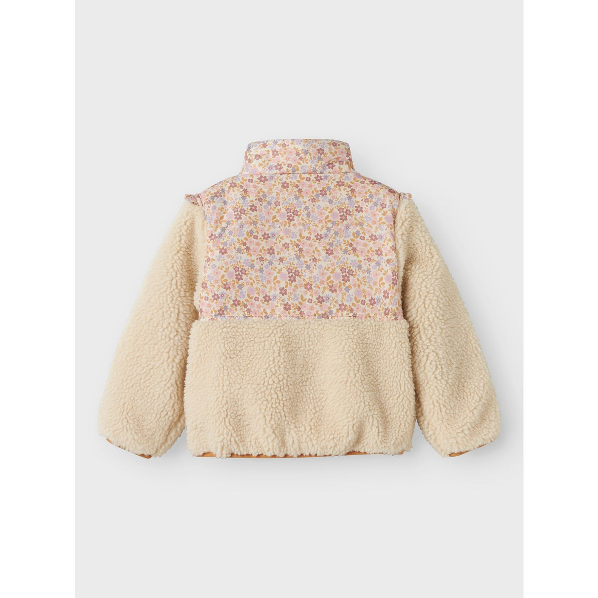 Name It Whitecap Gray Biscuit Minna Teddy Jacket