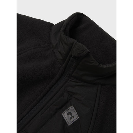 Name It Black Myles Fleece Jacket Noos