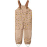 Name It Light Taupe Lemons Alfa08 Softshell Bib Pants AOP Fo