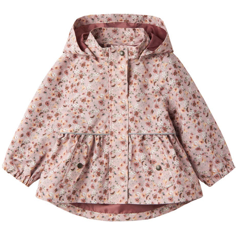 Name It Pale Mauve Flowers Malex08 Jacket AOP Fo