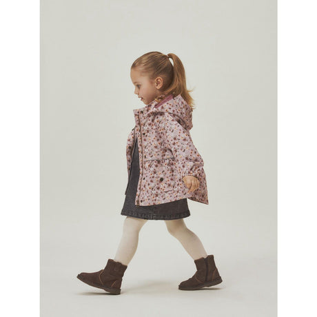 Name It Pale Mauve Flowers Malex08 Jacket AOP Fo