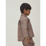 Name It Mountain Trail Leo Moon Quilted Set AOP Fo