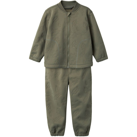 Name It Dusty Olive Mars Quilted Set Fo