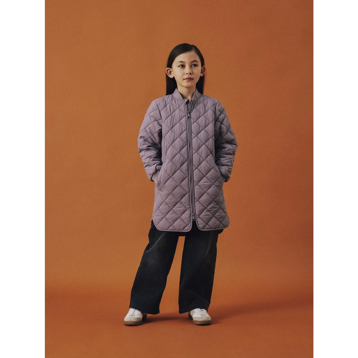 Name It Gray Ridge Marlin Quilt Jacket Long Tb