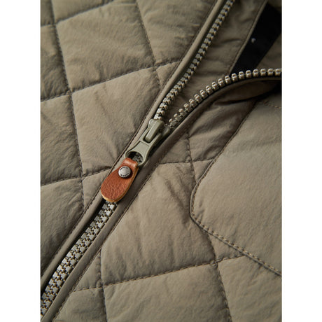 Name It Dusty Olive Marlin Quilt Jacket Tb