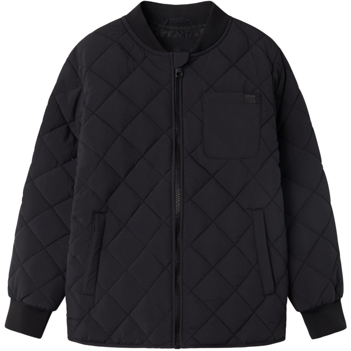 Name It Black Marlin Quilt Jacket Tb