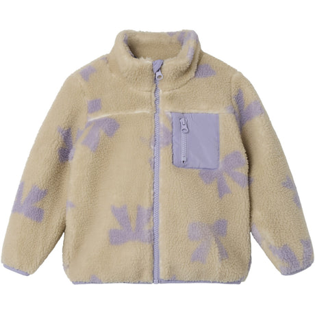 Name It Fog Monica Teddy Jacket Bow