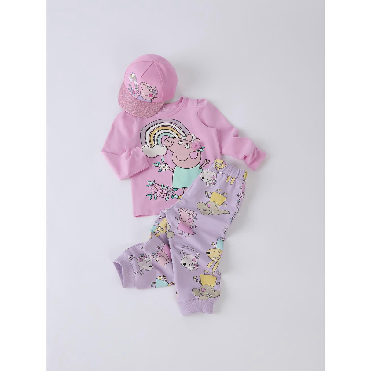 Name It Pink Frosting Fiffi Peppa Pig Blouse