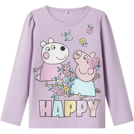 Name It Orchid Bloom Fiffi Peppa Pig Blouse