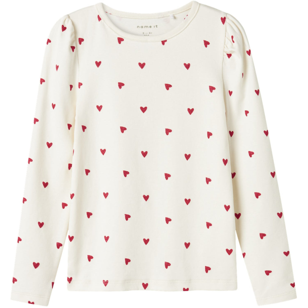 Name It Cloud Dancer Dheart Blouse