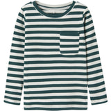 Name It Forest Biome Cloud Dancer Dekab Slim Blouse