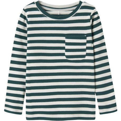 Name It Forest Biome Cloud Dancer Dekab Slim Blouse