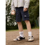 Name It Light Grey Melange Bright White Dale 2-Pack Socks