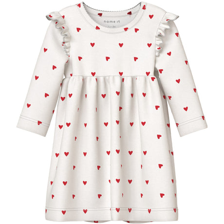 Name It Cloud Dancer Dheart Dress