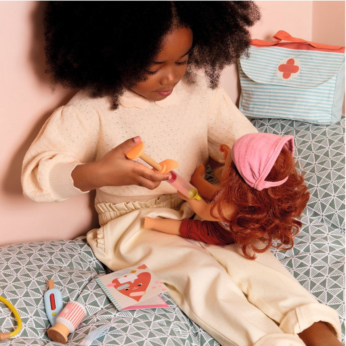 Djeco Lovely Pomea, Doll - Sophie