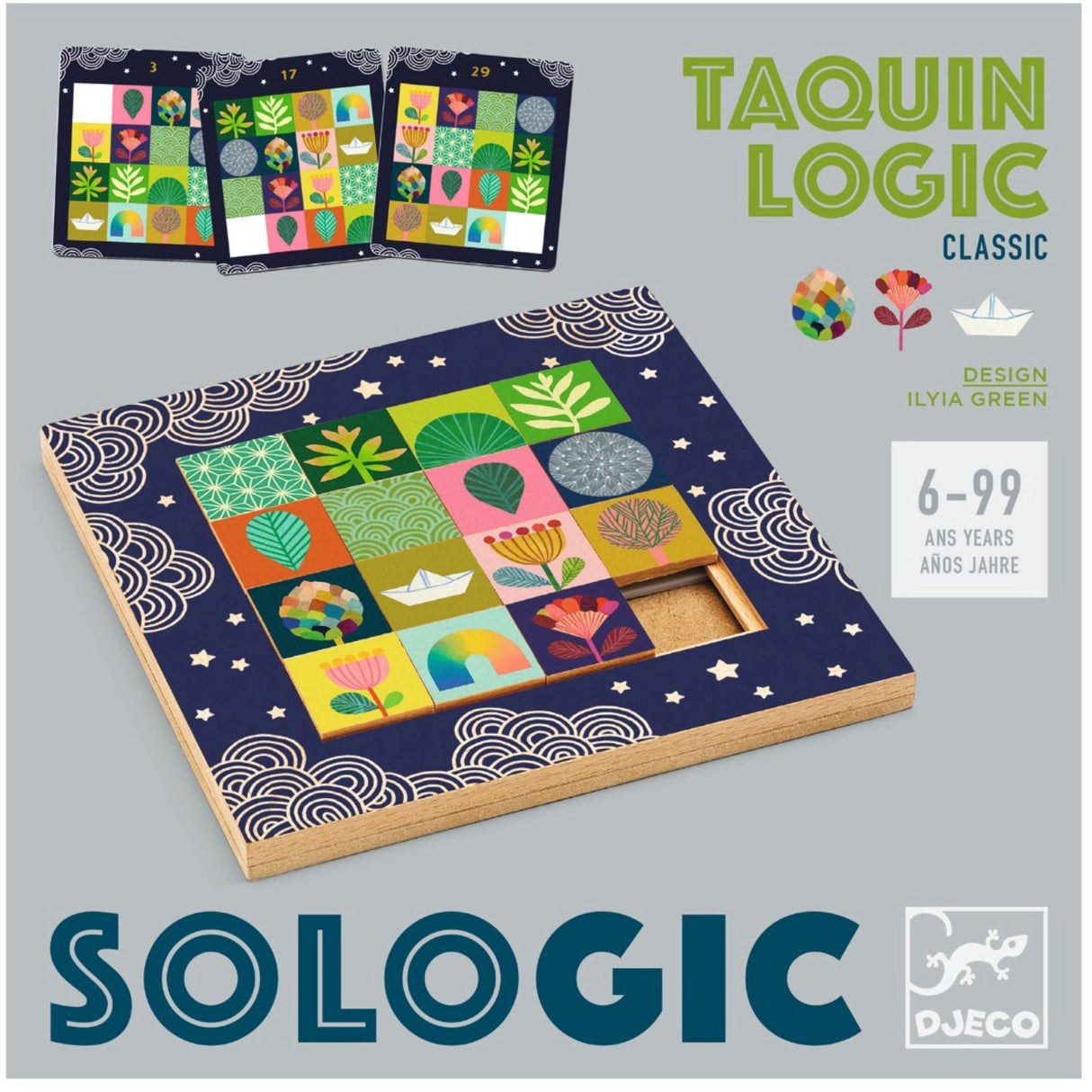 Djeco undefined Sologic, Taquin Logic