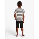 Tommy Hilfiger Dark Night Navy White Breton Stripe Essential Cotton Reg T-Shirt