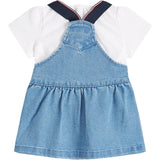 Tommy Hilfiger Denim Medium 01 Denim Dungaree Dress