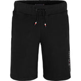 Tommy Hilfiger Black Essential Sweatshorts