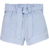 Tommy Hilfiger Breezy Blue Linen Pull On Shorts