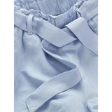 Tommy Hilfiger Breezy Blue Linen Pull On Shorts