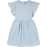 Tommy Hilfiger Breezy Blue Textured Cotton Dress SS