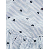 Tommy Hilfiger Breezy Blue Stripes Aop Seersucker Dress