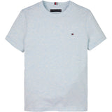 Tommy Hilfiger Breezy Blue Heather Essential Cotton Reg T-Shirt
