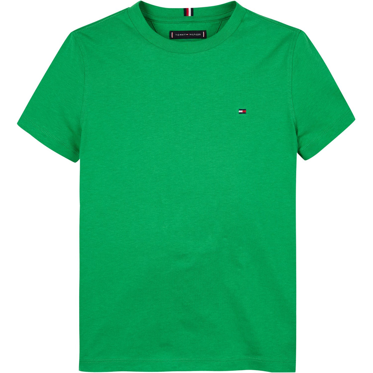 Tommy Hilfiger Radiant Green Essential Cotton Reg T-Shirt