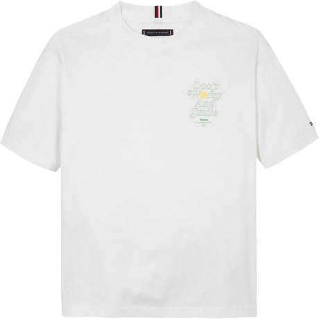 Tommy Hilfiger White Fun Graphic T-Shirt