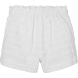 Tommy Hilfiger White Textured Cotton Shorts