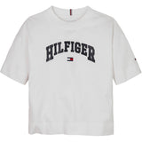Tommy Hilfiger White Melange Varsity Archive T-Shirt