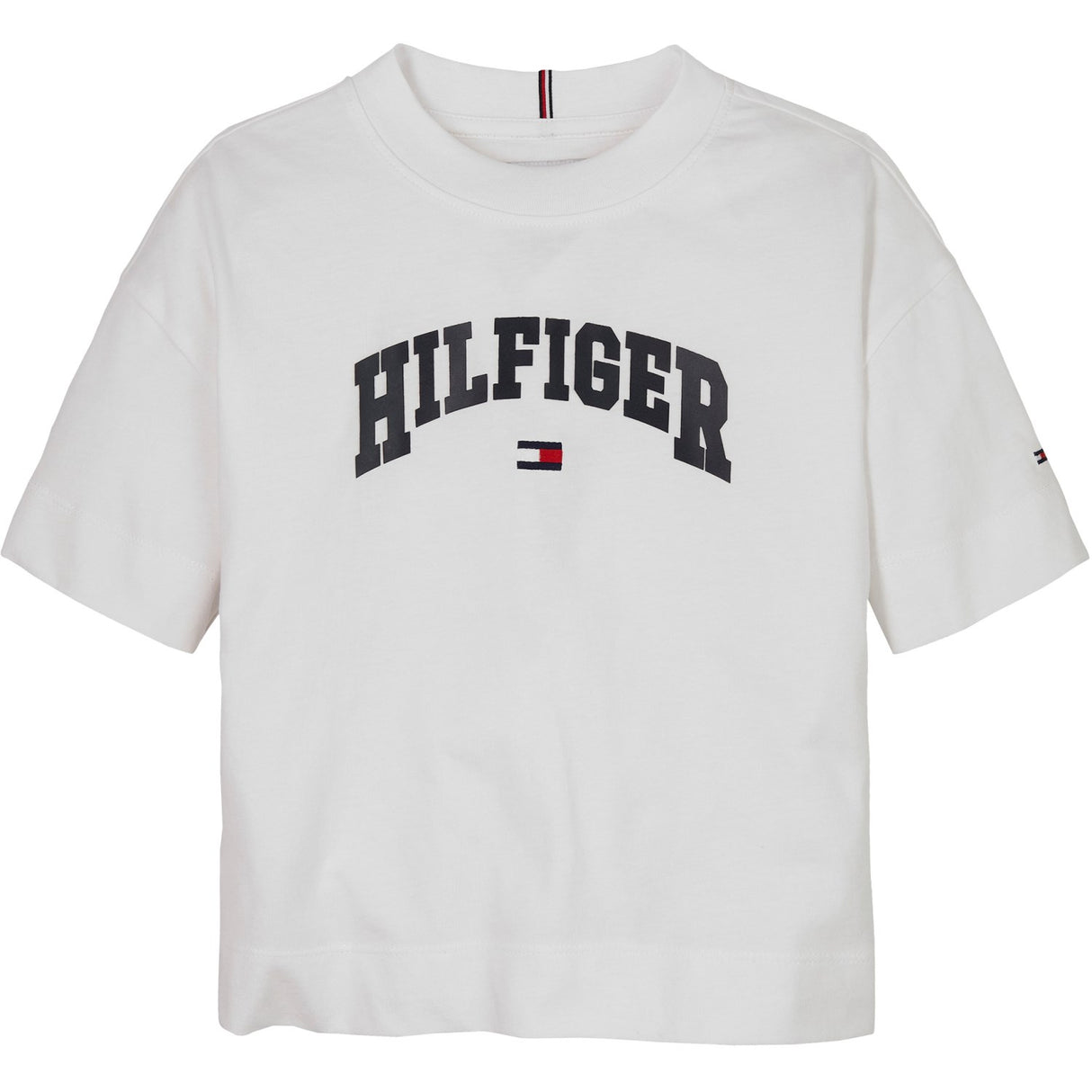 Tommy Hilfiger White Melange Varsity Archive T-Shirt