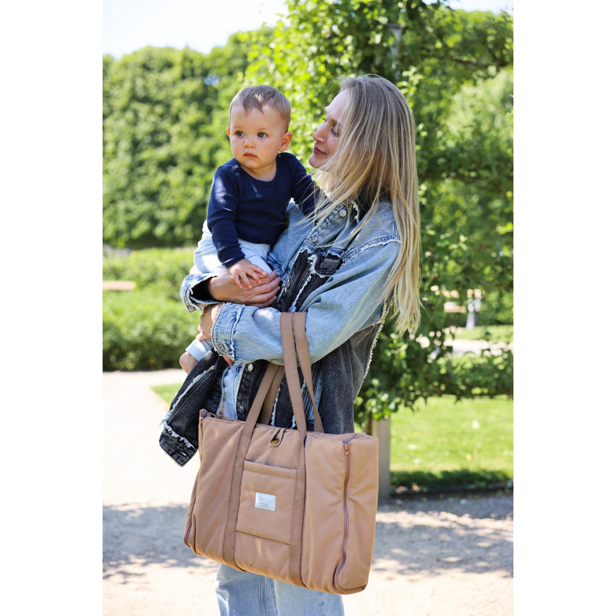 Cam Cam Copenhagen Camel Fold-Out Changing Bag