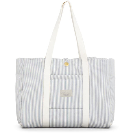 Cam Cam Copenhagen Classic Stripes Blue Fold-Out Changing Bag