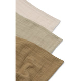 LIEWOOD Sandy Mix Lewis Muslin Cloth 3-Pack