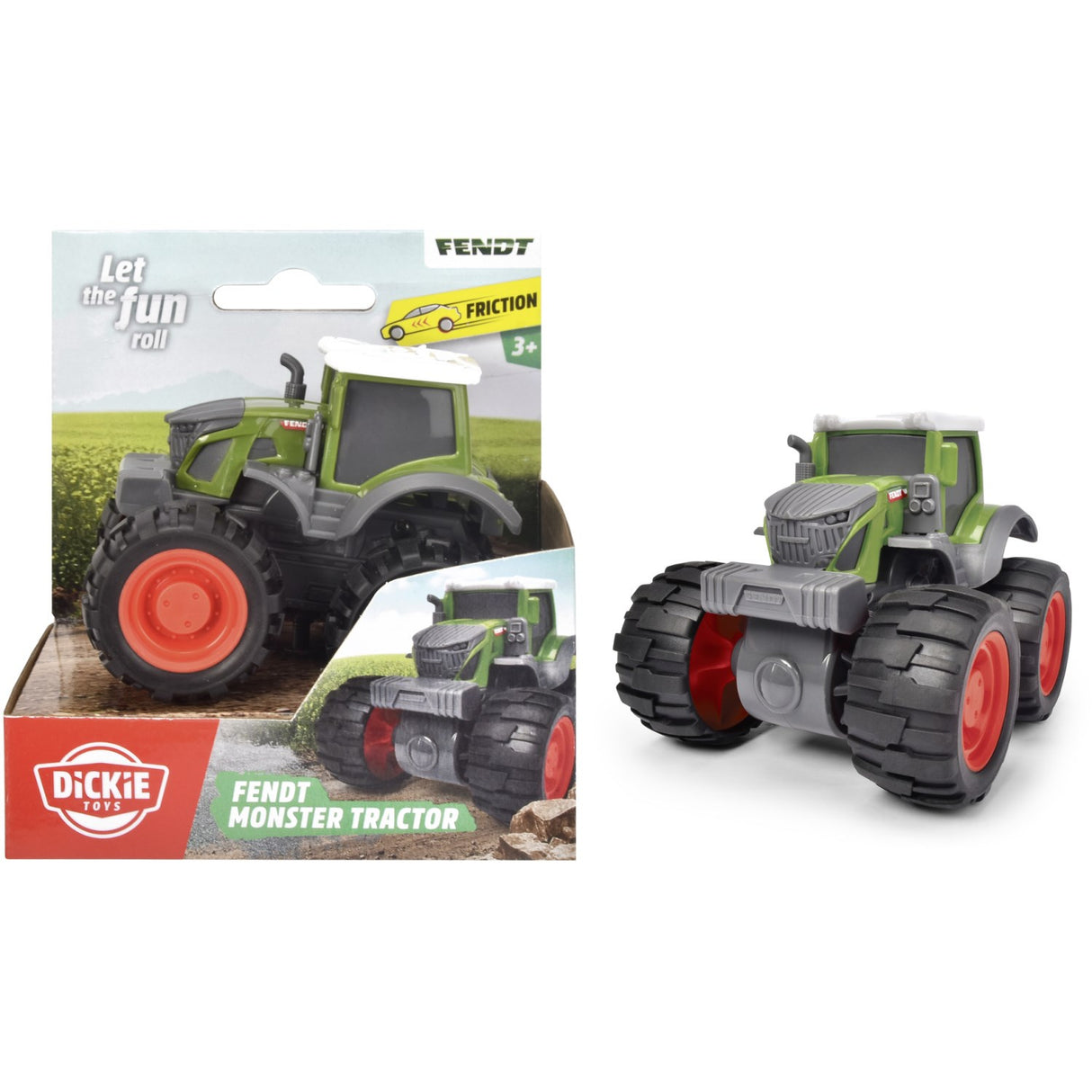 Dickie Toys Fendt Monster Truck Tractor